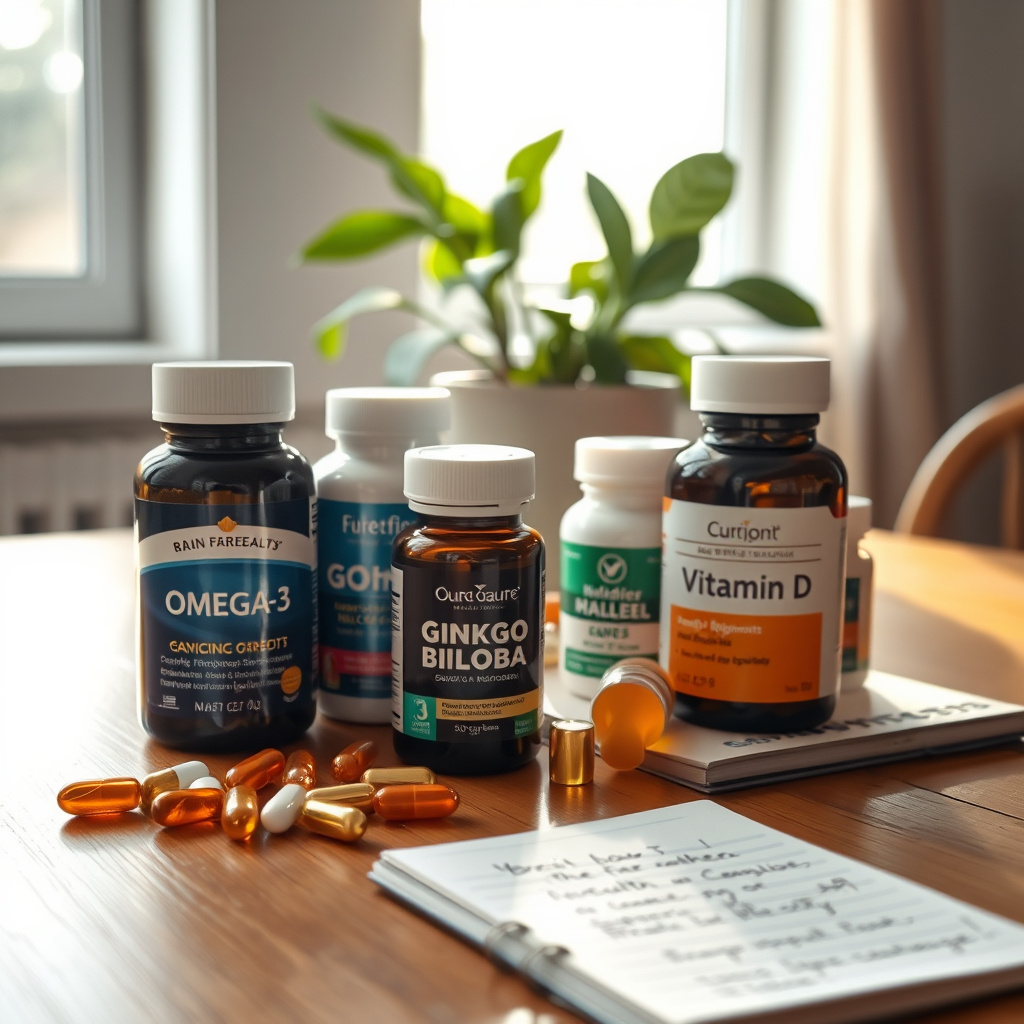 Quais Suplementos Nutricionais São Recomendados para a Saúde Cerebral?
